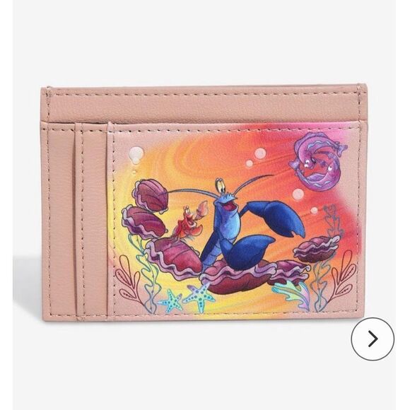 Danielle Nicole Disney The Little Mermaid Under The Sea Cardholder NWT - Picture 2 of 6